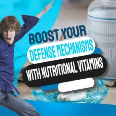 Text in image: "Boost defence mechanisms with nutritional vitamins".