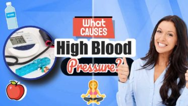 Featured image text: "What causes high blood pressure?"