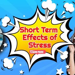 Image text: "Short term effects of stress".