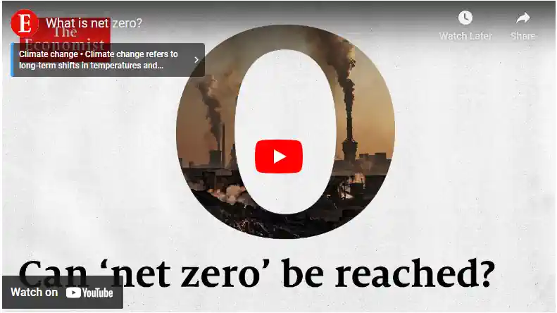 Youtube video link What is Net Zero YT thumbnail and How to achieve net zero? Youtube Video Thumbnail.